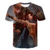 Men Fashion Short Sleeve 3d Print T Shirt Round Neck Summer Plus Size Tees