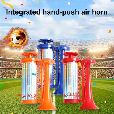 Hand Pump Air Horn for Sports Games, Cheering Noise Maker for Stadium, Portable Push Sound Speaker for Soccer Fan Party