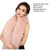 Winter Scarf Solid Color Thickened Plush Soft Thick Warm Extra Long Scarf Winter Outdoor Imitation Fur Neck Warmer