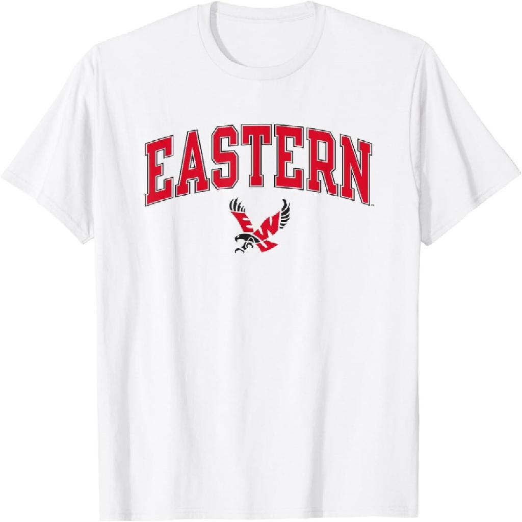 Eastern Washington Eagles Arch Over Logo Officially Licensed T-Shirt