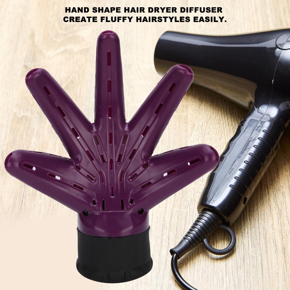 Mano forma secador de pelo difusor plástico peluquería secadora accesorio  de salón herramientas de estilo comprar a buen precio — entrega gratuita,  reseñas reales con fotos — Joom