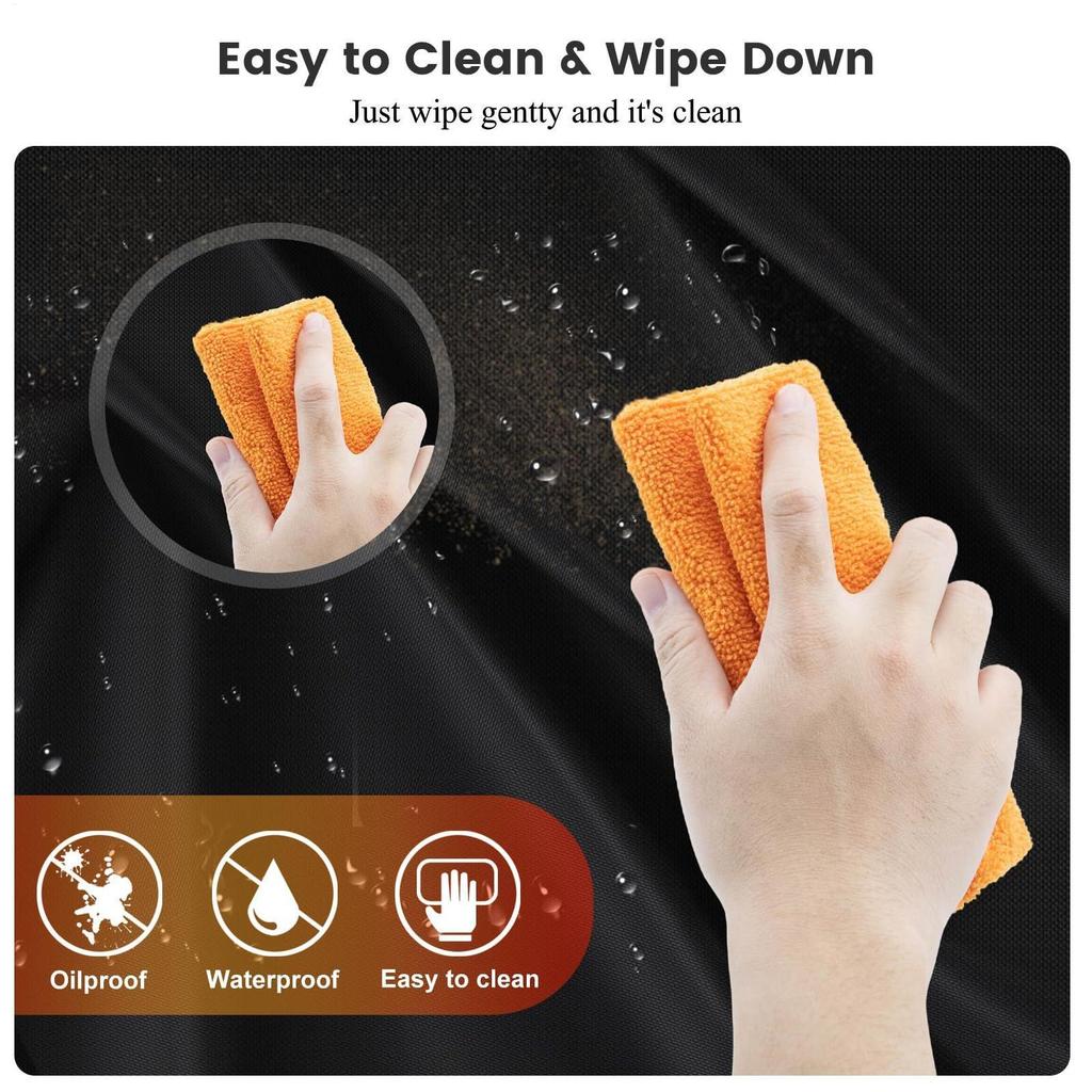 Fire Pit Cover Square Heavy Duty Fire Pit Table Cover With Drawstring Protector Dustproof For All Weather Farm Camping Outside