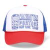 Trucker American Mesh Cap AMERICAN TRUCKER MESH CAP [Manhattan Portage] (Red)