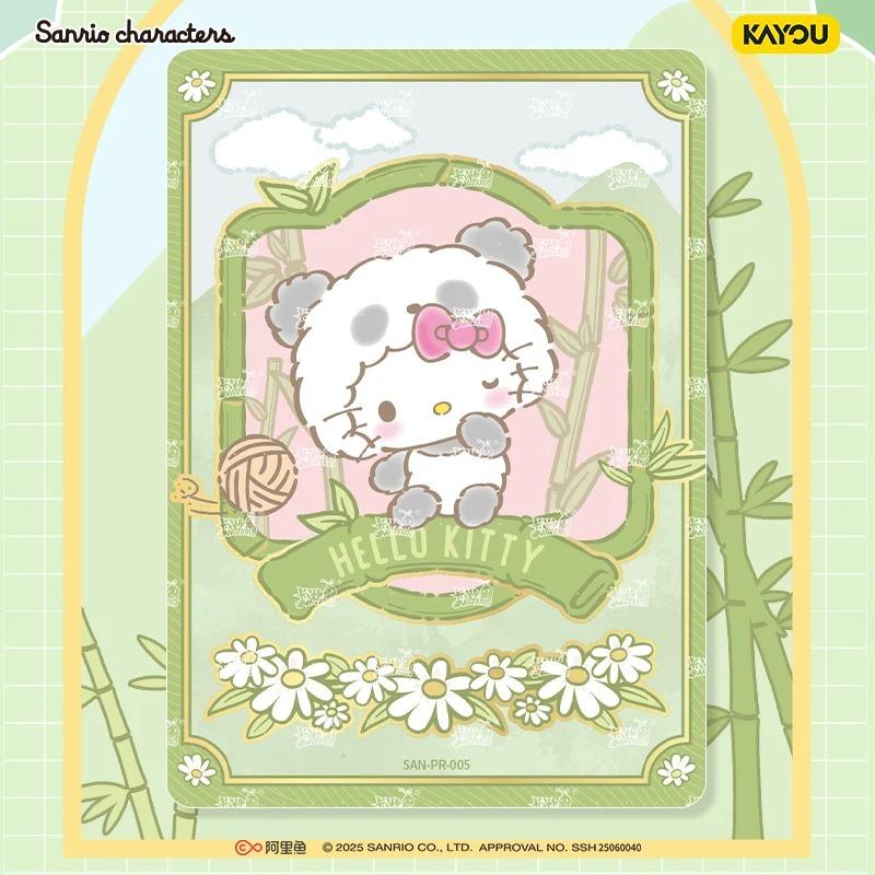 Official Genuine Sanrio Family Cute Dream Collectible Cards Collection of Aromatic Stories Anime Peripheral Toy Card Gifts