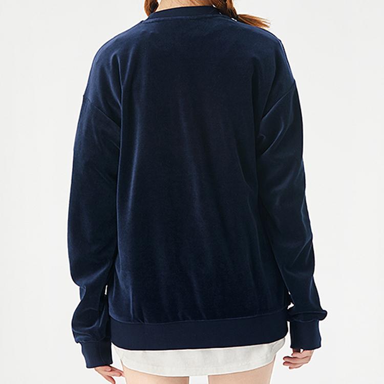 Adidas Originals CREW SWEATSHIRT Sweatshirts Women's Navy Blue Crew Neck Moderate Regular GD2285