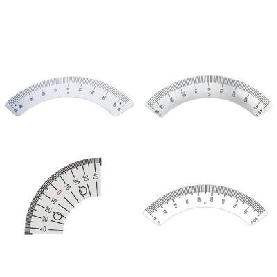 Small Protractor Milling Machine Part Angles Plate Scale 45° Angles ArcGauge