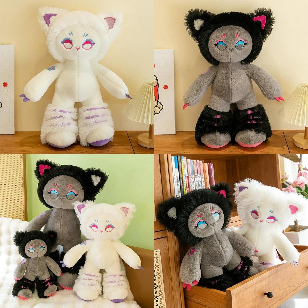 Fairywoods Plush Cat Toy Soft Bedtime Companion Girls Kids Birthday Gift Doll