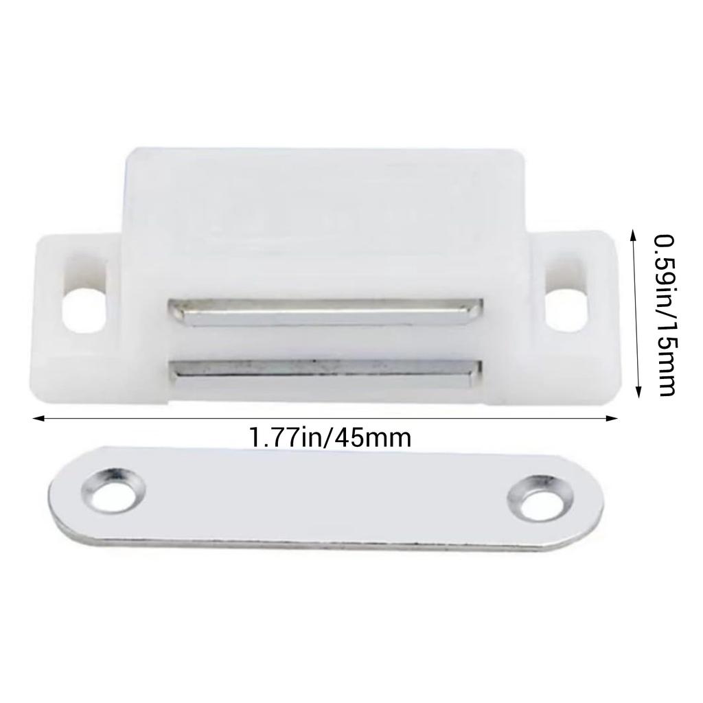 Cabinet Magnets Latches Super Strong Magnetic Closet Door Catches Suitable for Cupboard Wardrobe
