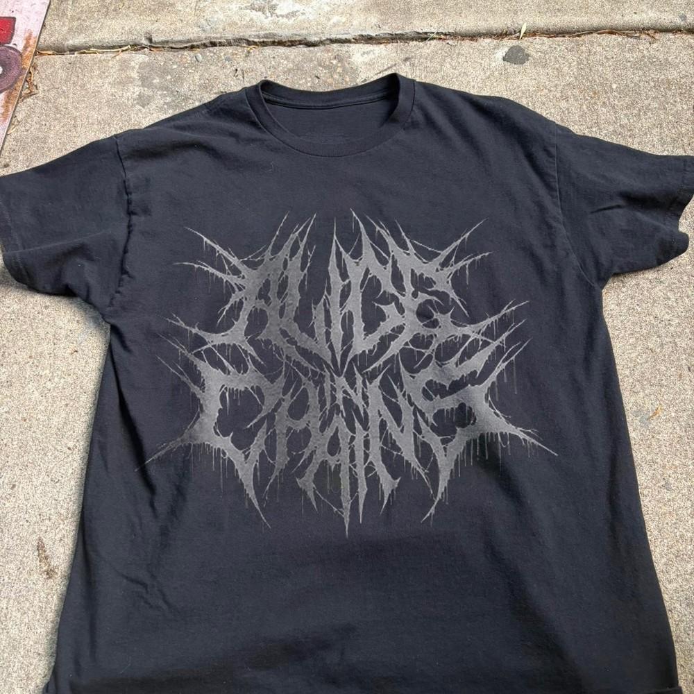 

Rare Alice In Chains Deathcore Logo T-Shirt, Unisex Black T-Shirt, Size S-5XL Unisex T-Shirt XXXXL