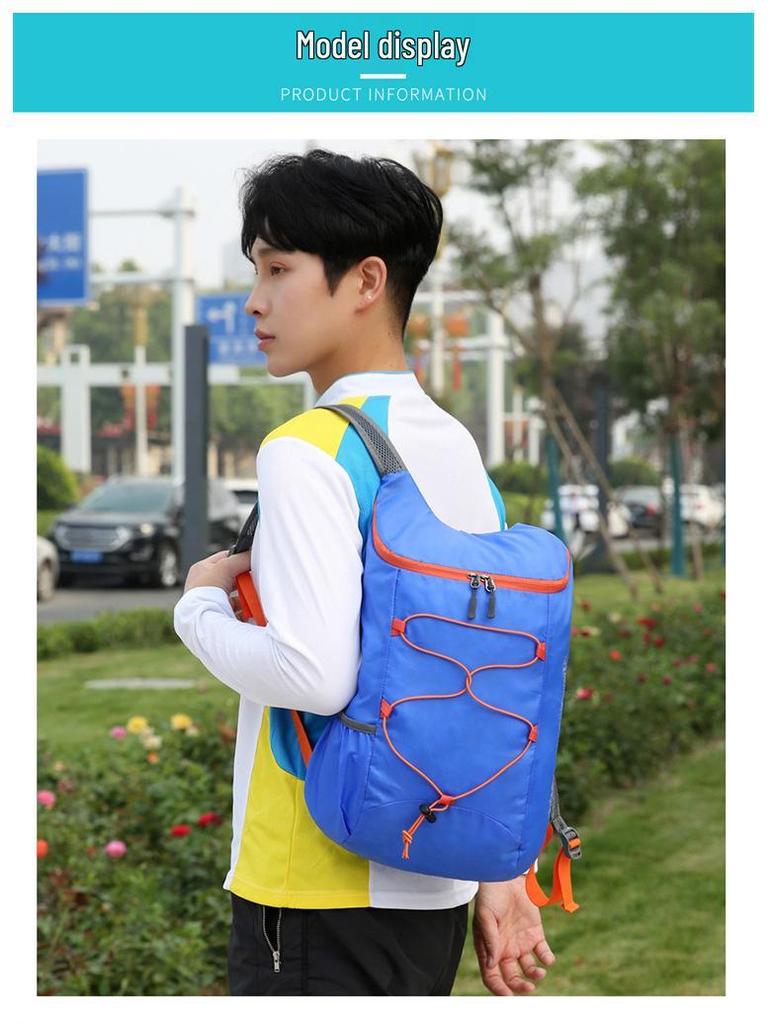 Wasserdichter Faltbarer Leichter Outdoor Rad- & Wanderrucksack