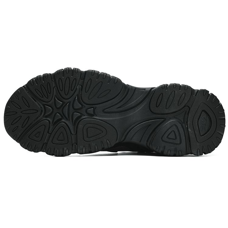 FILA Fluid 4 Cat Paw 4.0 Fabric Sports Casual Low-Top Lifestyle Shoes Men sneaker Black F12M312101FBK