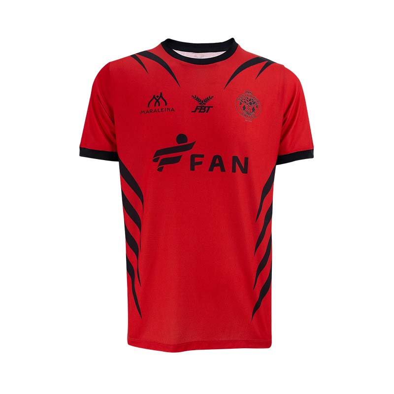 Мужская футболка из Таиланда, футбольный клуб AFC, трикотажная рубашка из полиэстера с принтом, коротким рукавом, круглым вырезом, быстросохнущая FBT Nonthaburi United S