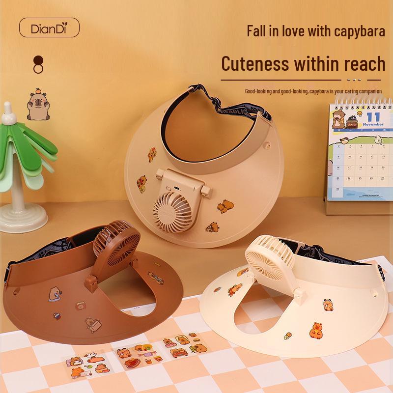 Cartoon USB Handheld Mini Fan: Portable Electric Fan for Kids, Students, and Gifts