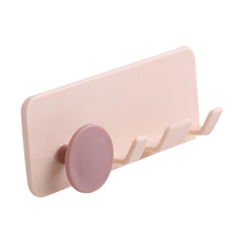 Plug Hook Punch Free Strong Adhesion Simple Appearance Wall Mounted Power Plug Holder for Bathroom