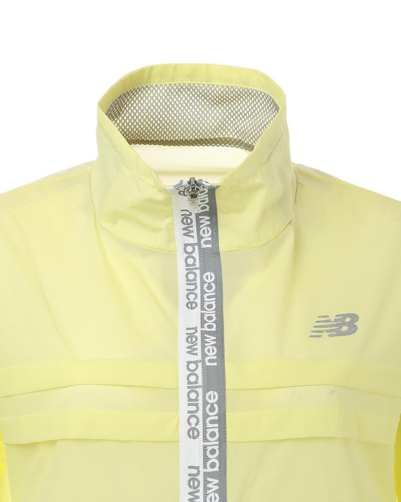 Golf Water Repellent Stand Zip Blouson 0 [New Balance] Women's (Logo Tape/Windproof) / 012-5120501 060_Yellow [S]
