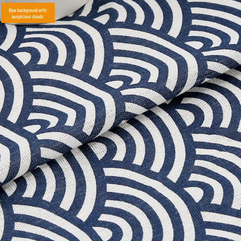 

Ткань из хлопка и льна с цветочным узором для скатертей, штор, диванов и проектов «сделай сам»