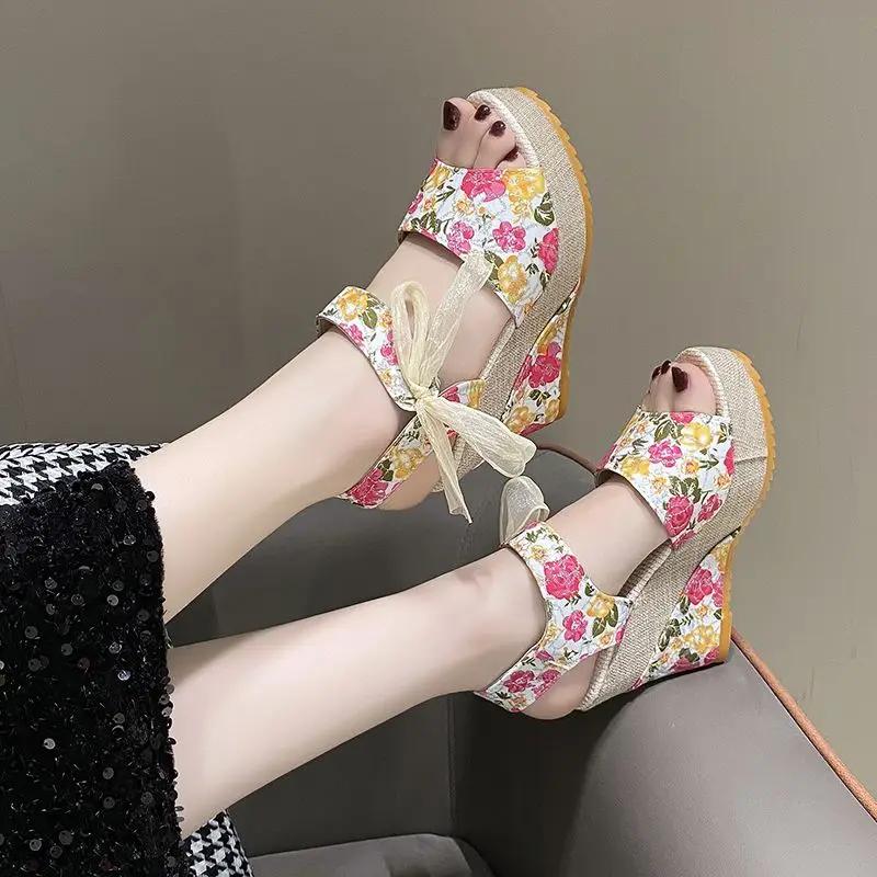 

Chic and Elegant Summer Platform Ladies Shoes Super-high Heel Cheap Liquidation Women s Sandals On Sale Vip 2025 Offers Sandal 35