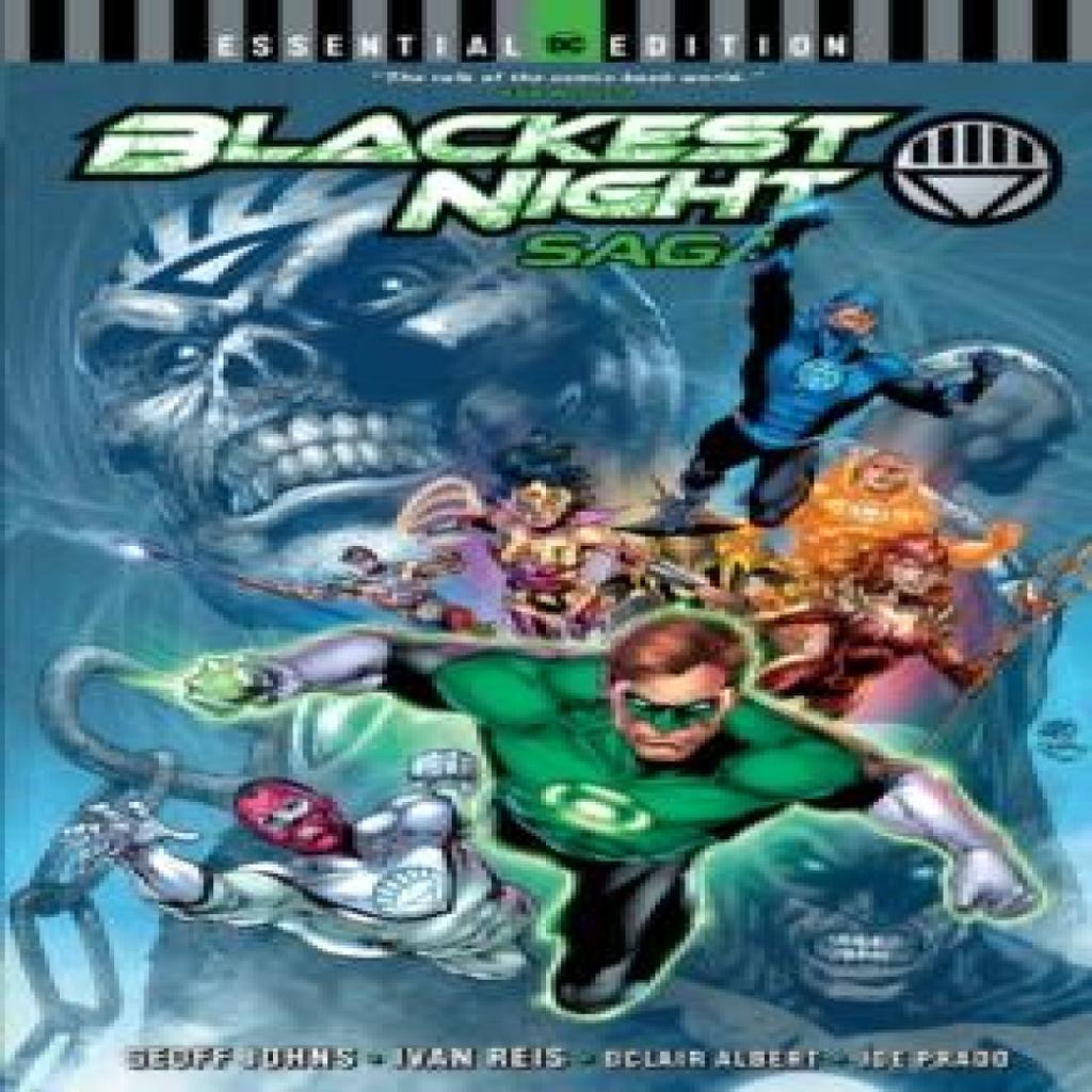 Blackest Night Saga by Ivan Reis Paperback Book 9781401290917