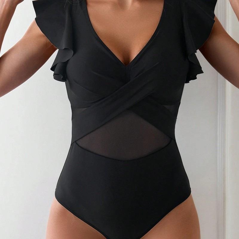 Nové dámské jednodílné plavky bikiny sportovní plavky