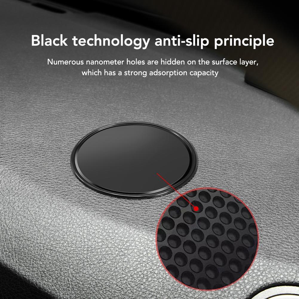 High Quality Silicone Car Gel Pad Round Sticky Anti Slip Dashboard Mat