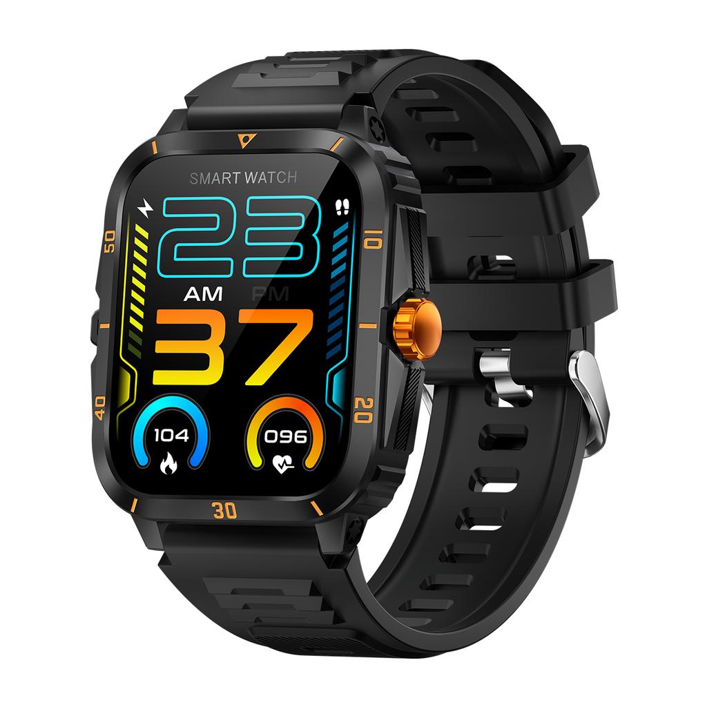 KT71 Outdoor 100+ Sport Smartwatch 1.96inch Big HD Screen Digital Watch Smart Watch Reloj Inteligente New 2025 2024