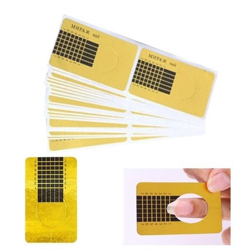 

Nail Gel Form Paper Nail Extension Bulk 50 Sheets