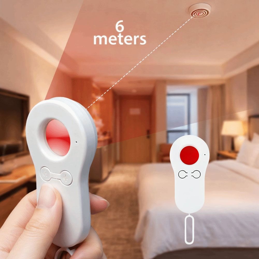 Vibration Sensing Anti Spy Detector Wireless Anti-Surveillance Scanner Travel Defender