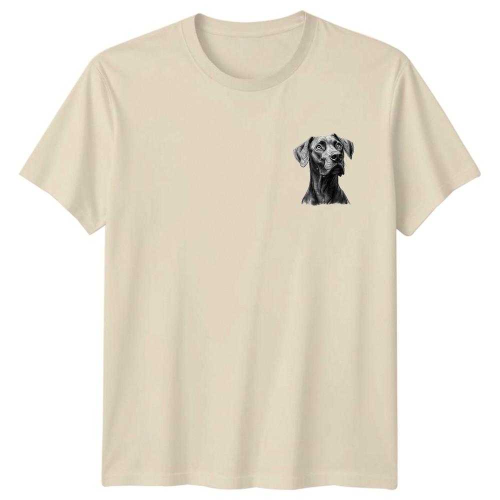 Dog Portrait Engraving Animals Dogs Unisexs TShirt Unisexs Tee Graphic Unisex