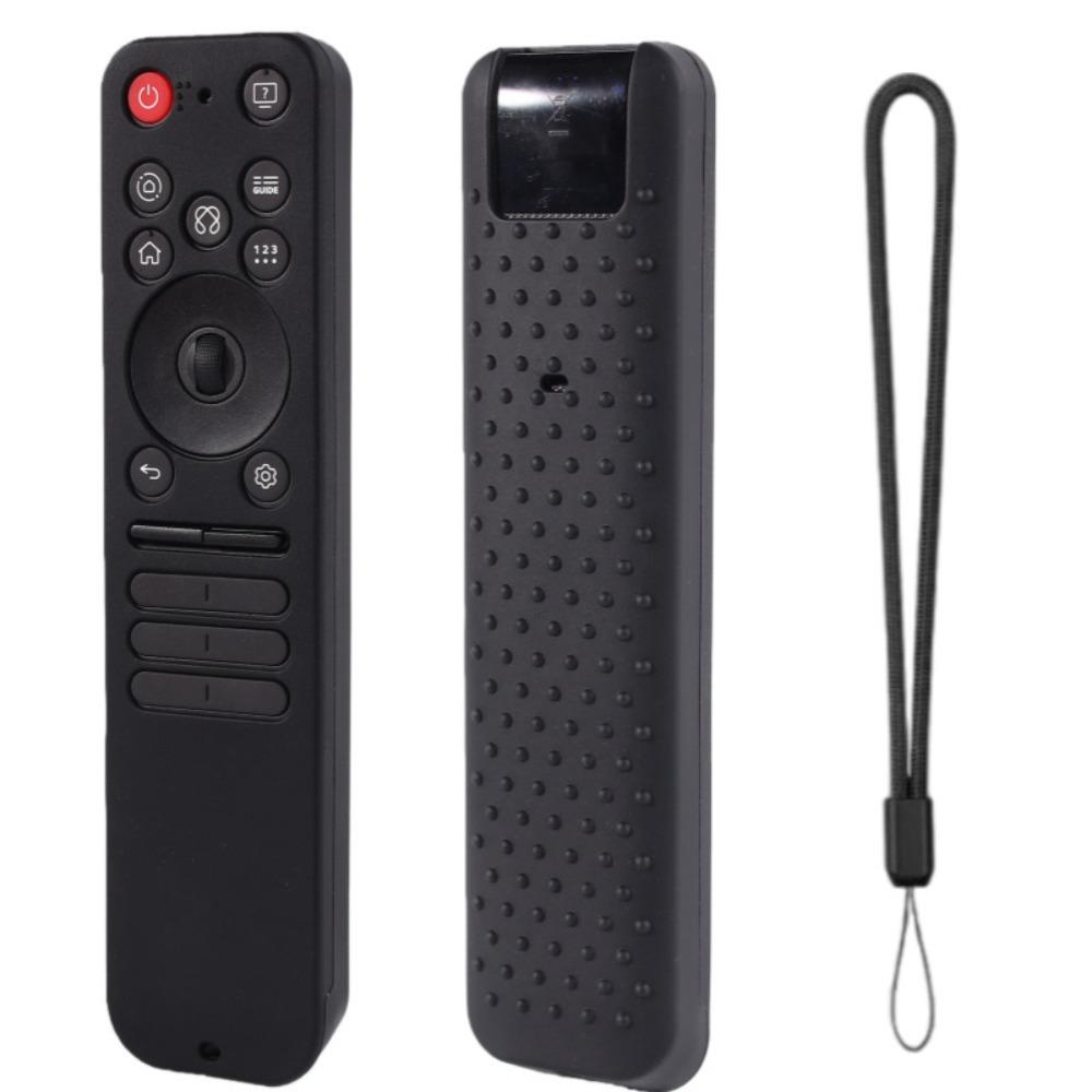 

High Quality Silicone Protective Case with Lanyard Protector Soft Shell Shockproof Remote Controller Cover for LG MR-25GA Magic