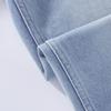 2024 Summer Women's High-Waisted Wide-Leg Jeans – Lightweight, Loose, Slimming, Floor-Length Pants