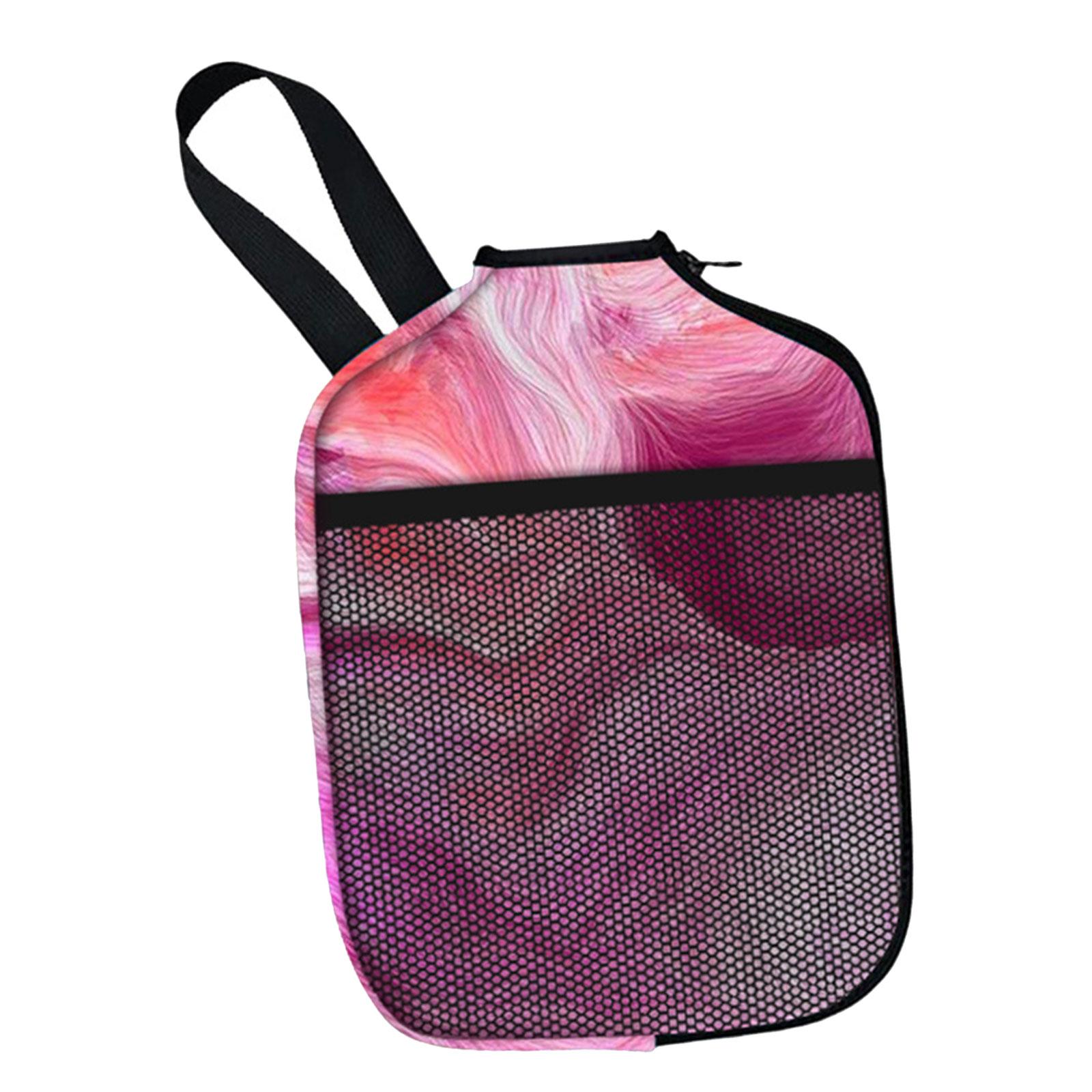 Neoprene Pickleball Paddle Cover to Store Balls, Towels, Headband, Wristband Protective Paddle Sleeve Durable Gift Racket Sleeve