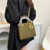 HandbagWomen Marke Luxus Totes Hohe Qualität Mode Klassische Gesteppte Quadratische Griff Tasche Frauen Umhängetaschen Schulter Taschen