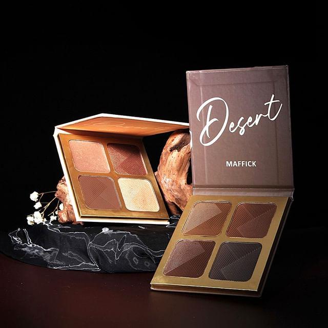 

MAFFICK - Desert Highlighter Bronzer Palette - 2 Types 02 - (4 x 4.5g)