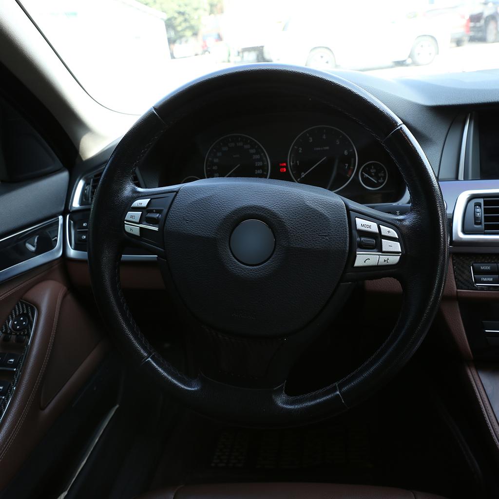 Für BMW 5 7 Serie F10 F 11 F01 F04 5 Serie GT 10-17 Auto Lenkrad Tasten Dekoration Rahmen Abdeckung Aufkleber Auto