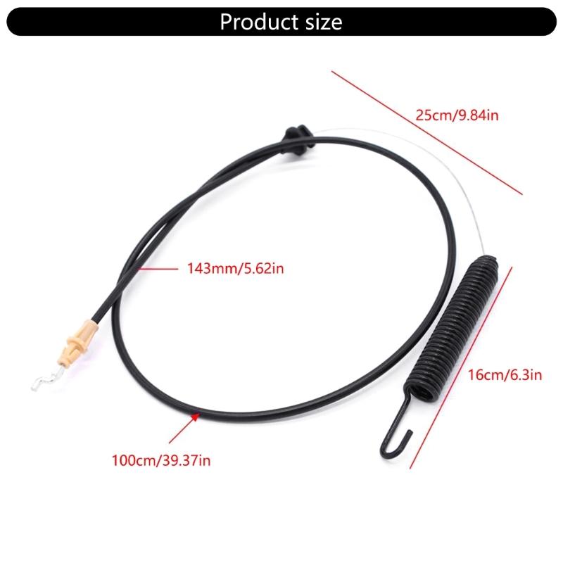 Deck Engagement Clutch Cable Compatible for Troys Bilt LT1700 LT2000 LT2500 LT3800 LT3812 Lawn Mowers Garden Tool