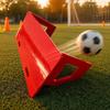 Foldable Soccer Return Board Polyethylene Adjustable Wall for Club Home