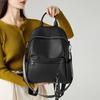 Genuine Leather Ladies' Backpack Top-tier Cowhide Backpack Trendy Crossbody Single-shoulder Bag for Women
