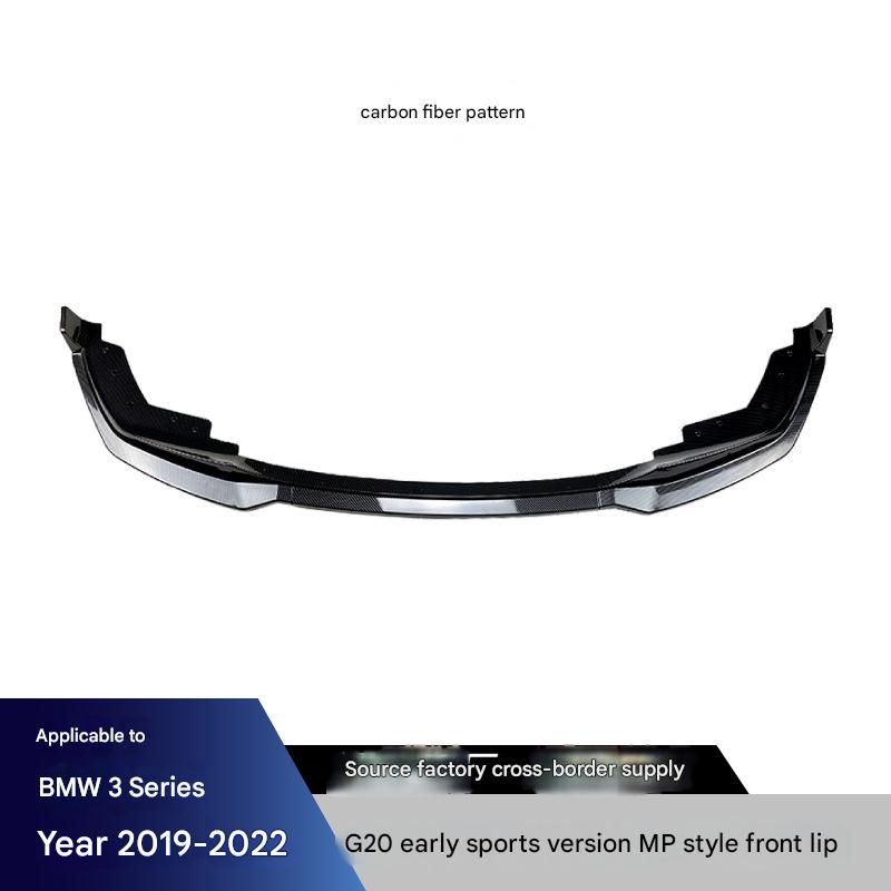 Für BMW G20 G21 G28 330i M340i 2019-2025 MP Style Auto Frontstoßstange Splitter Lippe Diffusor Schutz Karosseriekit Abdeckung