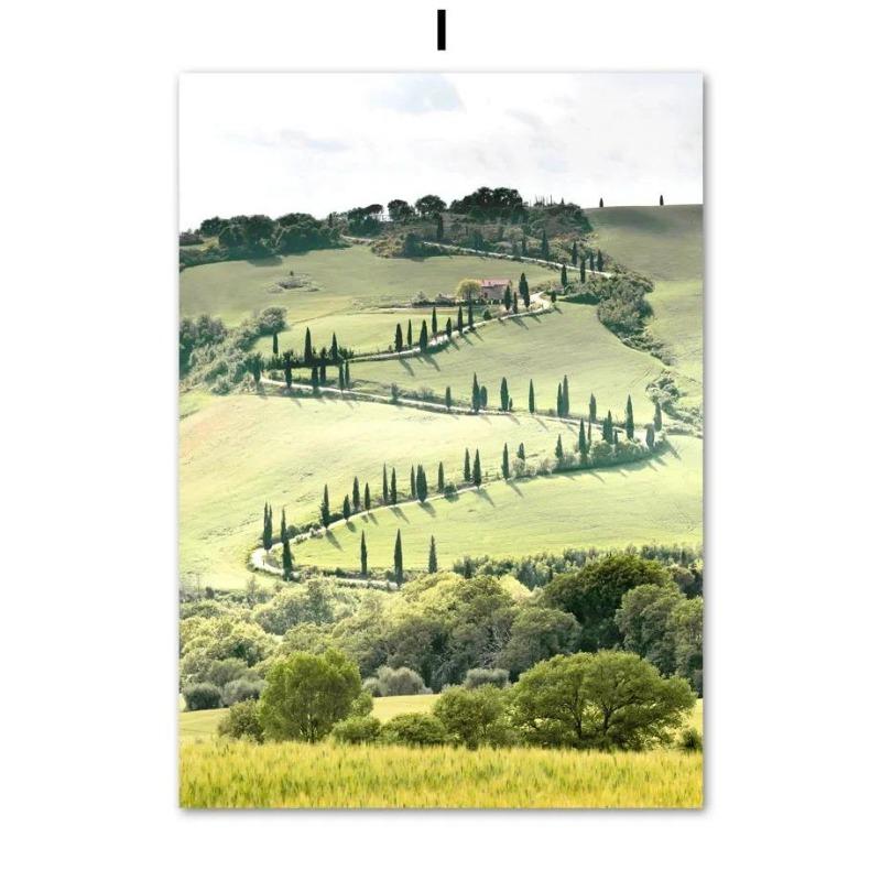 Classic Vintage Wall Art Sunflower  Daisy Farm Scenery HD Canvas Print Poster for Living Room  Bedroom Decor  Timeless Home Deco