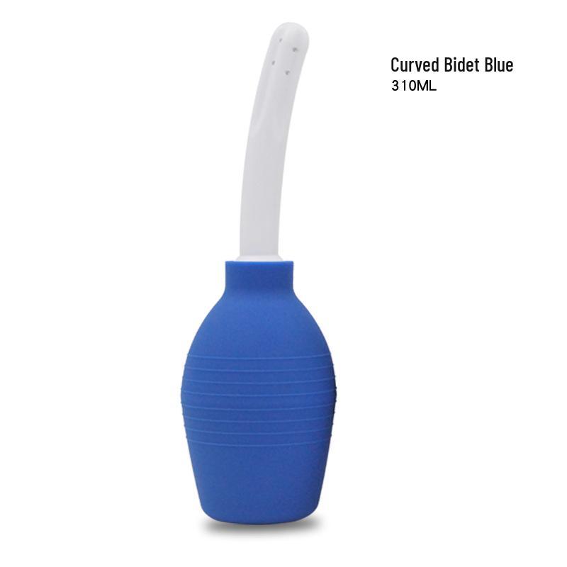 

Curved Vaginal Douche with Large Capacity for Couples - Home Enema Cleaning Device