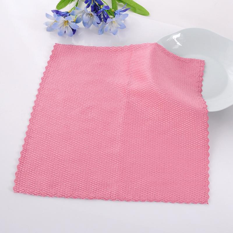 Custom logo Microfiber Tea Towel Kitchen Table Tableware Napkin Cloth Placemat Wine Glass Towel Tea Towel