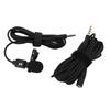 Professional Lavalier Lapel Microphone Cardioid Clip On Lapel Mic for Camera Phone Live Broadcast