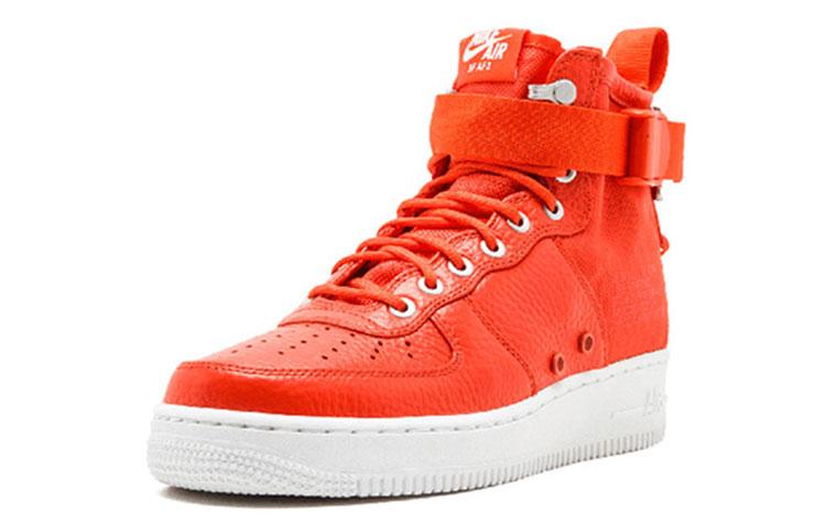 Nike Sf Air Force 1 Mid Team Orange 917753-800