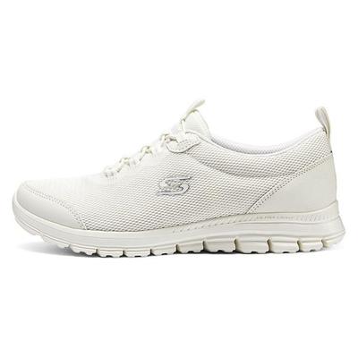 Comfortable Sports Lightweight Breathable Low-Top Casual Shoes Women Sneakers Off-White 104510-OFWT