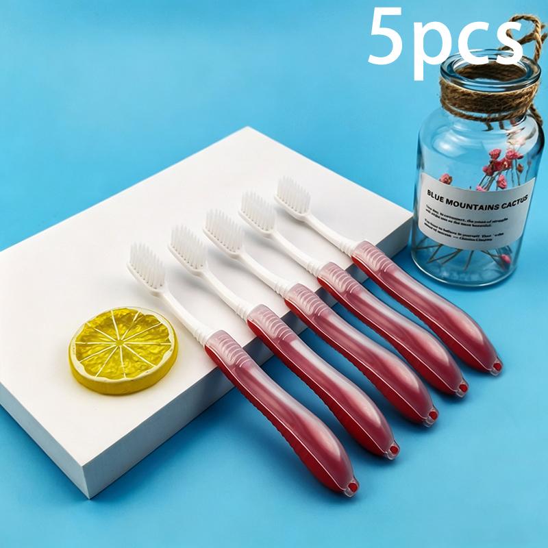 

3/5/10Pcs Hygiene Oral Portable Disposable Foldable Travel Folding Toothbrush Brush Tooth Cleaning Tools B2