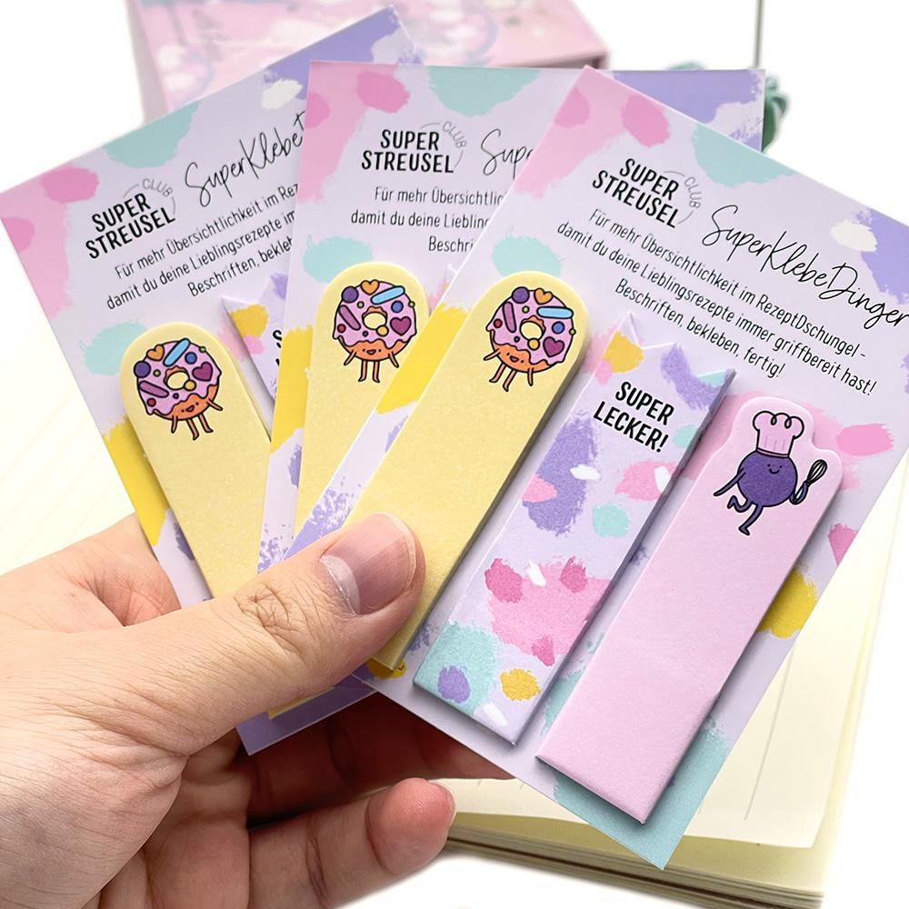 Cute Compact Portable Office Sticky Notes Customized Fashion Stationery Supplies Sticky Notes (as the picture,custom)