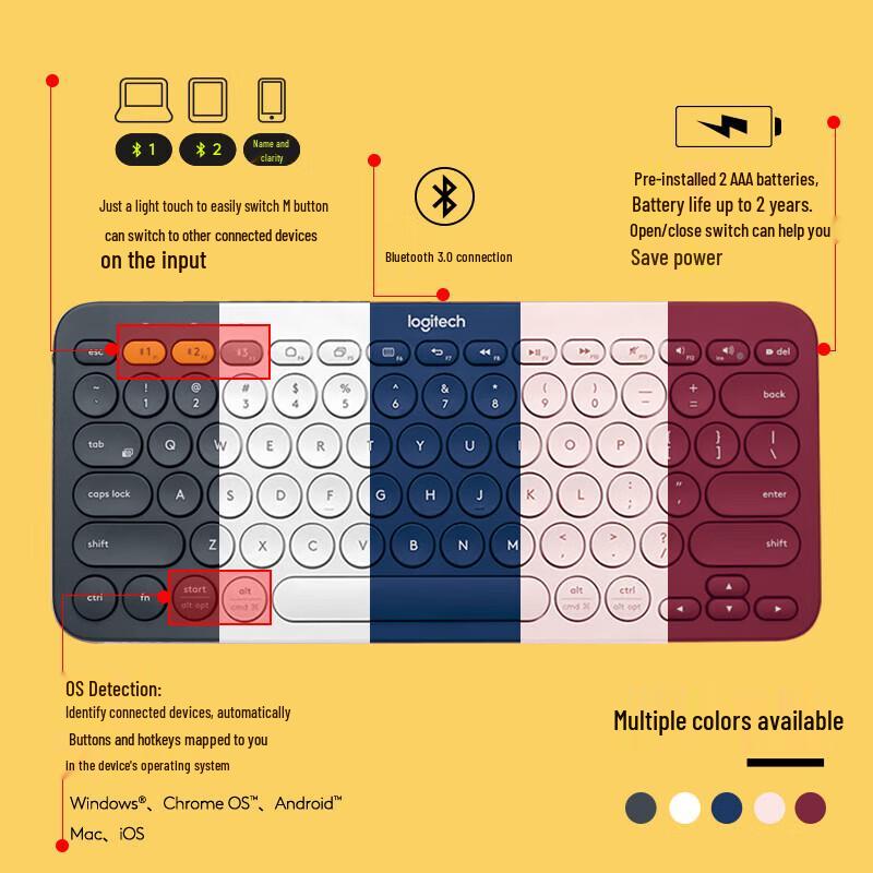 Logitech K380 Multi-Device Bluetooth Keyboard