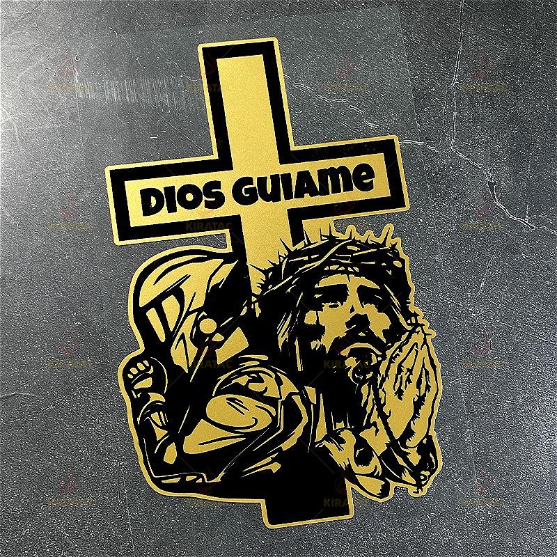 

1pc DIOS GUIAME Car Stickers Waterproof for Atuo Windows Trunk Door Motocycle Tailbox Fairings Scooter Universal Vinyl Decals 14X22CM