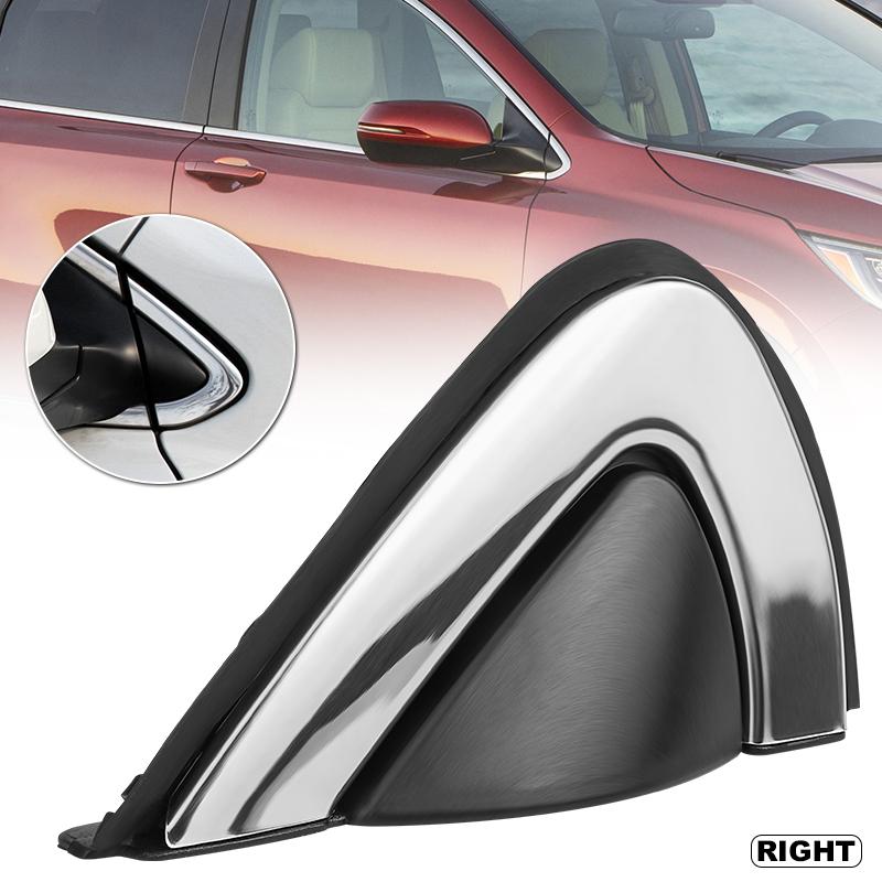Door Wing Mirror Side Corner Triangle Fender Trim For Honda Crv 2017 2018     75495-RLA-A01/75490-RLA-A01
