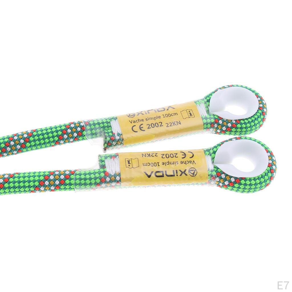 Prusik Loop Cord Double Braided for Climbing Rappelling